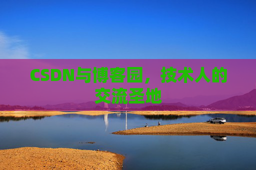 CSDN与博客园，技术人的交流圣地